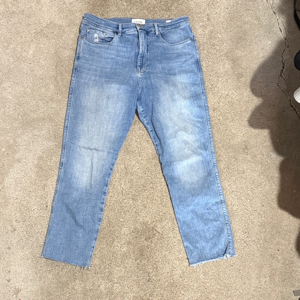 FRAME Le Sylvie Crop